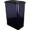 Hardware Resources Black 35 Quart Plastic Waste Container CAN-35 - alternate 3